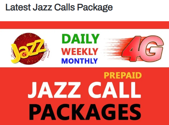 jazz-monthly-call-packages